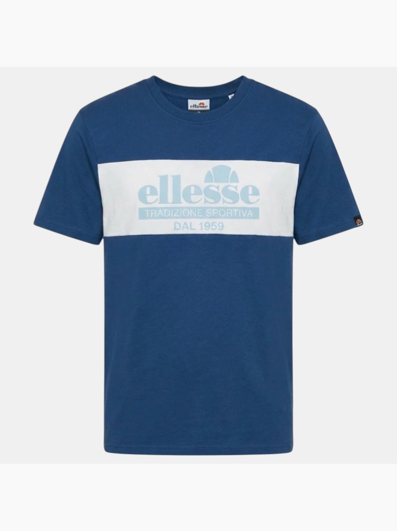 Ellesse - T shirt homme manches courtes Bleu - Kiabi