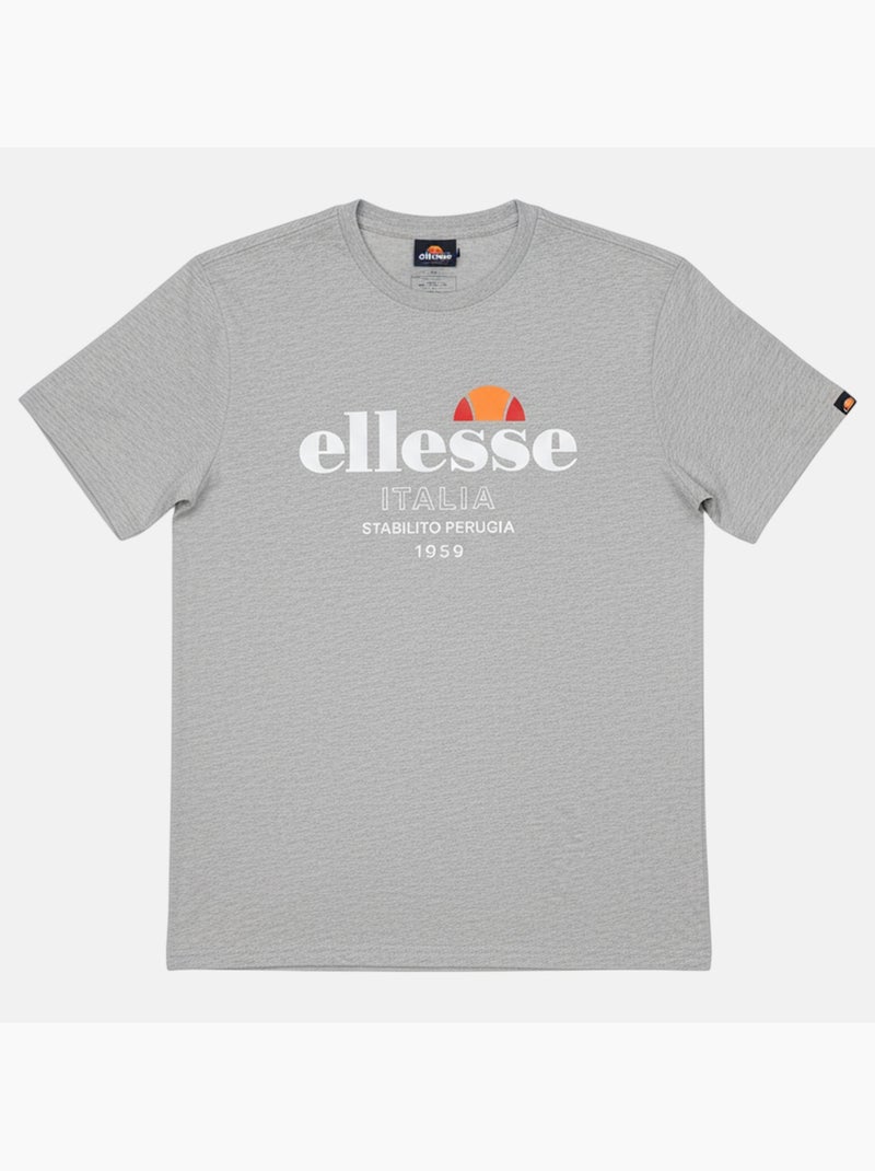 Ellesse - T shirt homme manches courtes Gris - Kiabi