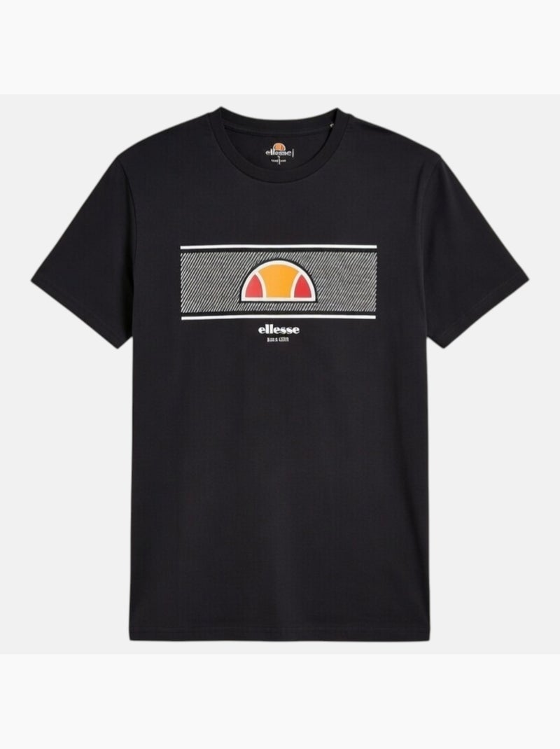 Ellesse - T shirt homme manches courtes Noir - Kiabi