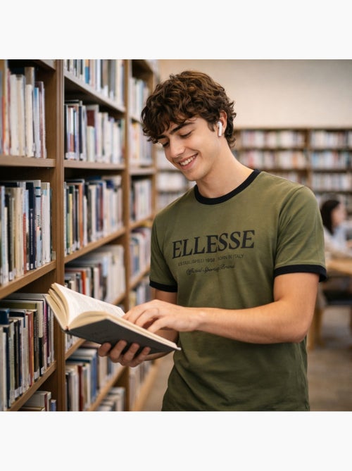 Ellesse - T-shirt manches courtes avec imprimé Homme - Kiabi