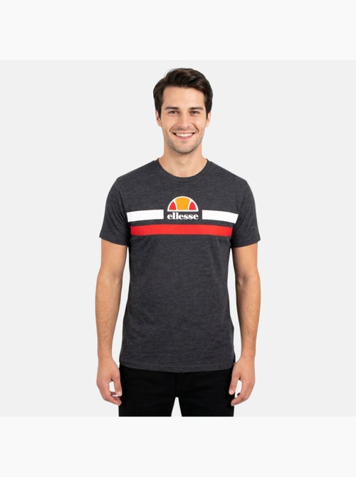 Ellesse - T-shirt manches courtes avec lignes de couleur Homme - Kiabi