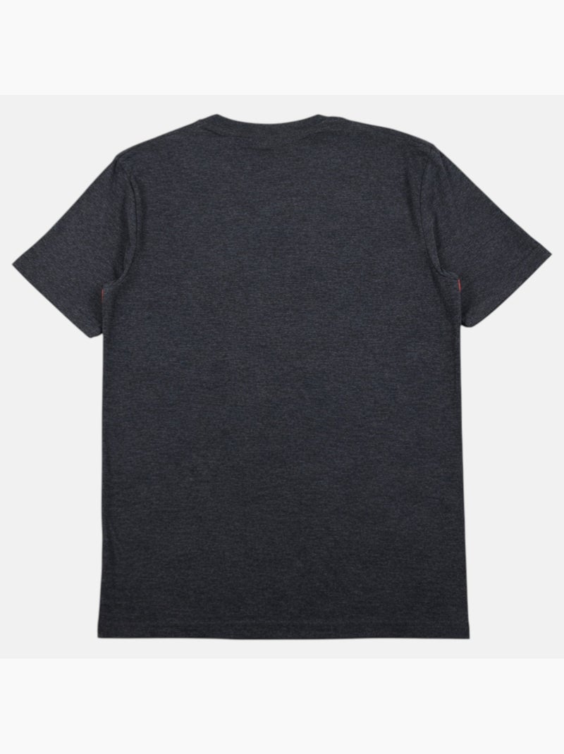 Ellesse - T-shirt manches courtes avec lignes de couleur Homme gris anthracite - Kiabi