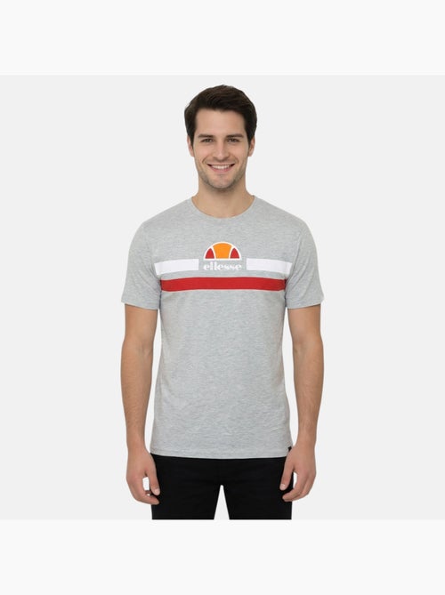 Ellesse - T-shirt manches courtes avec lignes de couleur Homme - Kiabi