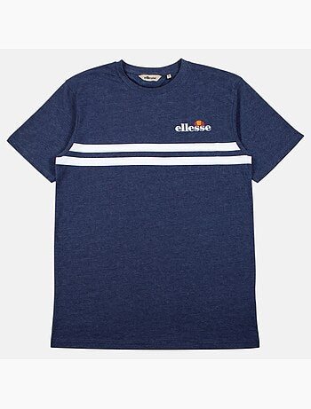 Ellesse - T-shirt manches courtes avec lignes horizontales Homme
