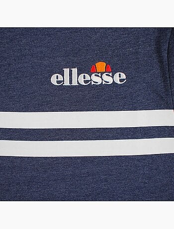 Ellesse - T-shirt manches courtes avec lignes horizontales Homme