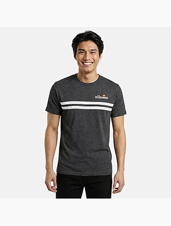 Ellesse - T-shirt manches courtes avec lignes horizontales Homme