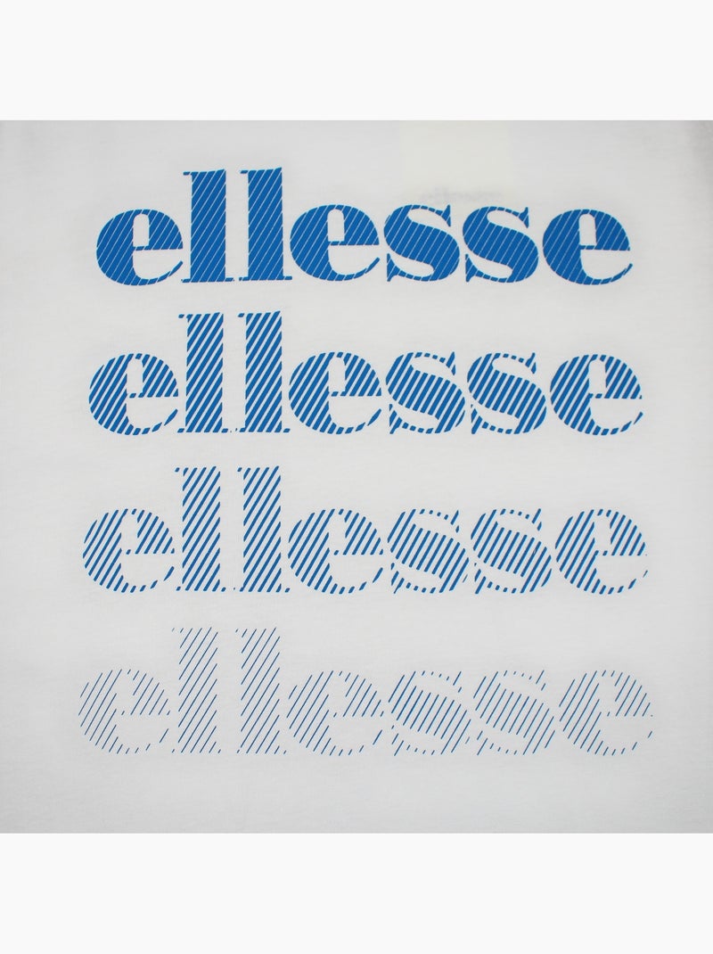 Ellesse - t-shirt manches courtes, col rond Blanc - Kiabi