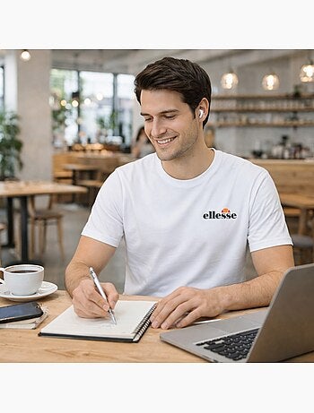 Ellesse - t-shirt manches courtes, col rond