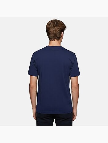 Ellesse - t-shirt manches courtes, col rond et détails brodés