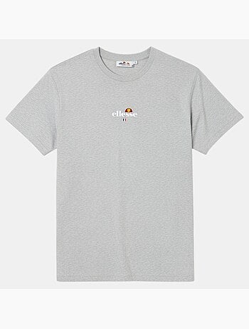 Ellesse - t-shirt manches courtes, col rond et détails brodés