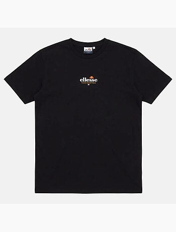 Ellesse - t-shirt manches courtes, col rond et détails brodés