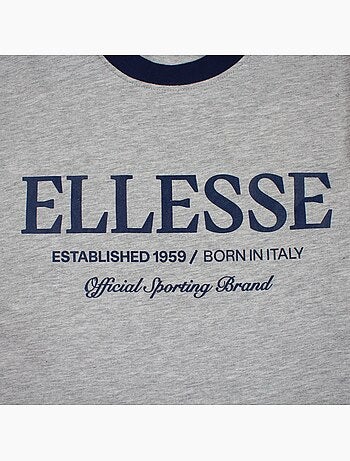 Ellesse - t-shirt manches courtes, col rond
