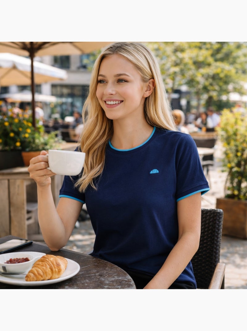 Ellesse - T-shirt manches courtes Femme Bleu marine - Kiabi