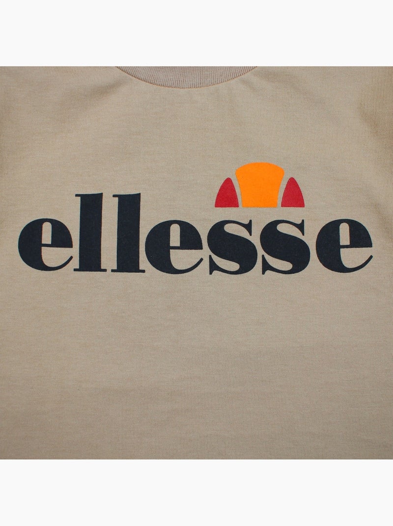 Ellesse - T-shirt manches courtes Garçon avec imprimé Beige - Kiabi