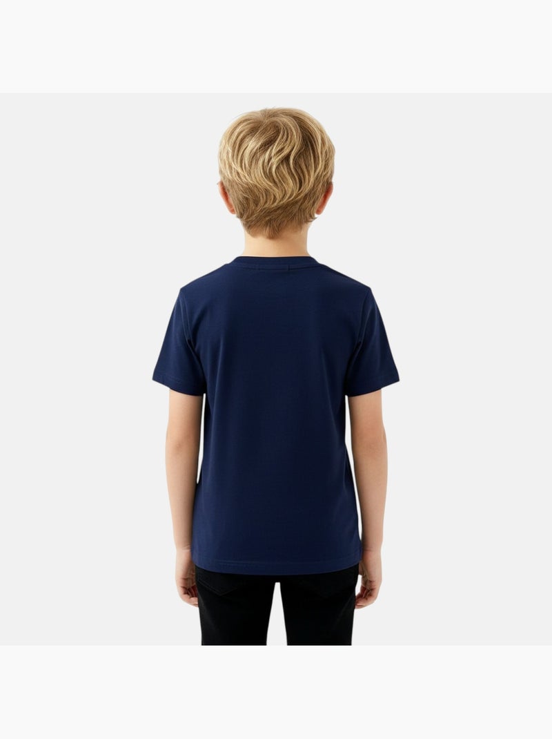 Ellesse - T-shirt manches courtes Garçon avec imprimé Bleu - Kiabi