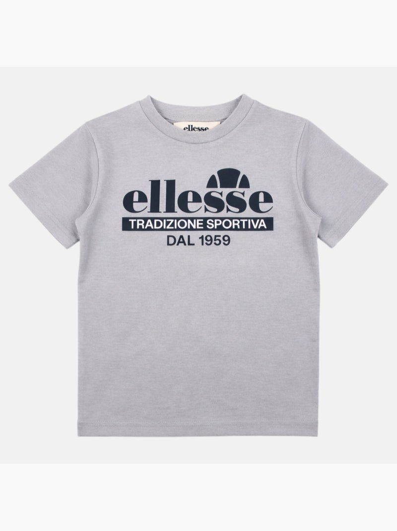 Ellesse - T-shirt manches courtes Garçon avec imprimé Gris - Kiabi