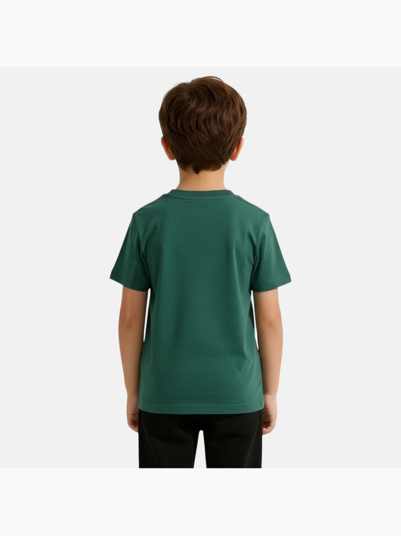 Ellesse - T-shirt manches courtes Garçon avec imprimé Vert - Kiabi