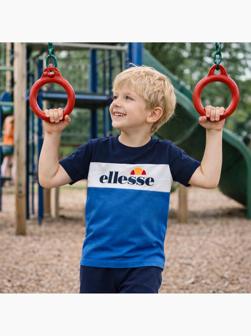 Ellesse - T-shirt manches courtes garçon et short Bleu marine - Kiabi