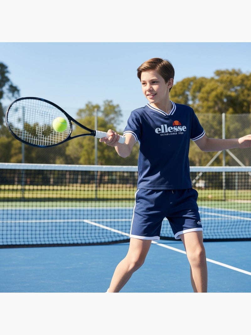 Ellesse - T-shirt manches courtes garçon et short Bleu marine - Kiabi