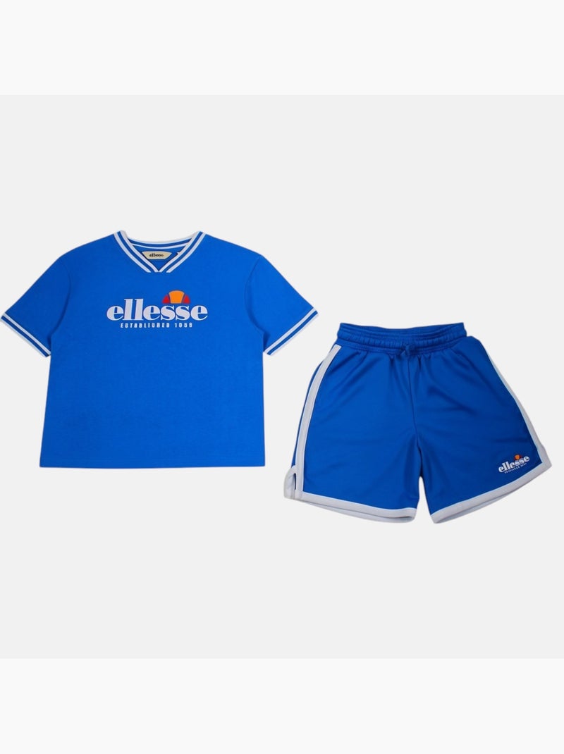 Ellesse - T-shirt manches courtes garçon et short Bleu marine - Kiabi