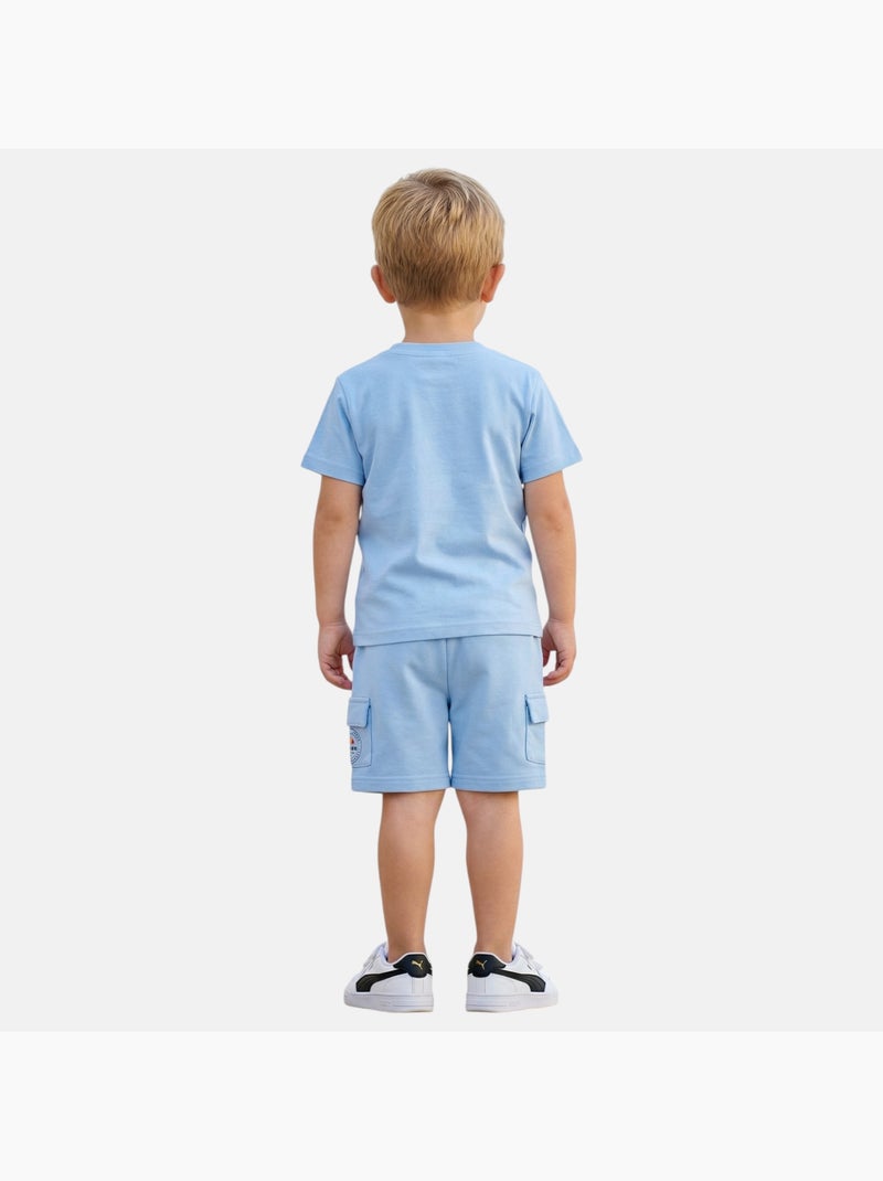 Ellesse - T-shirt manches courtes garçon et short Bleu - Kiabi