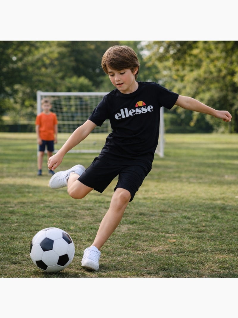 Ellesse - T-shirt manches courtes garçon et short Noir - Kiabi