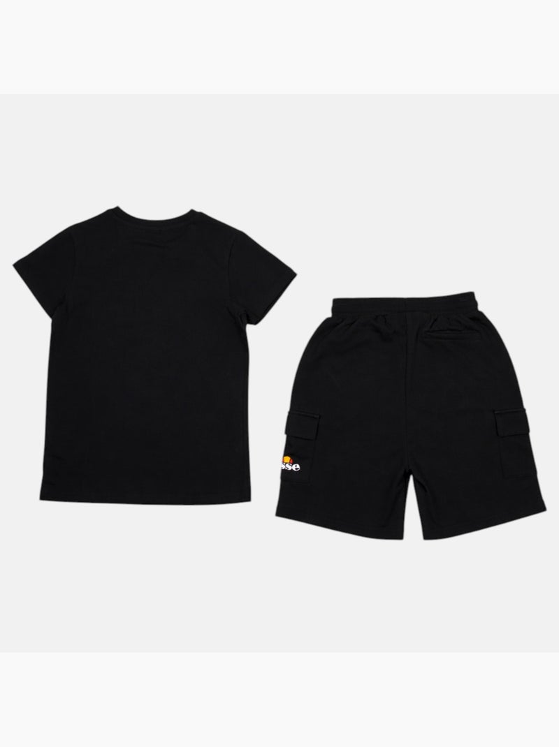 Ellesse - T-shirt manches courtes garçon et short Noir - Kiabi