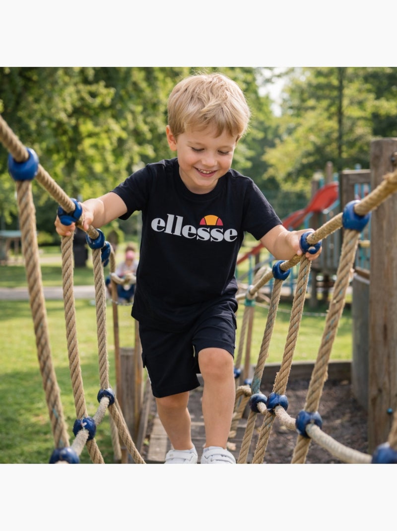Ellesse - T-shirt manches courtes garçon et short Noir - Kiabi