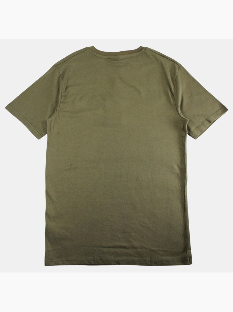 Ellesse - T-shirt manches courtes homme à imprimé Kaki - Kiabi