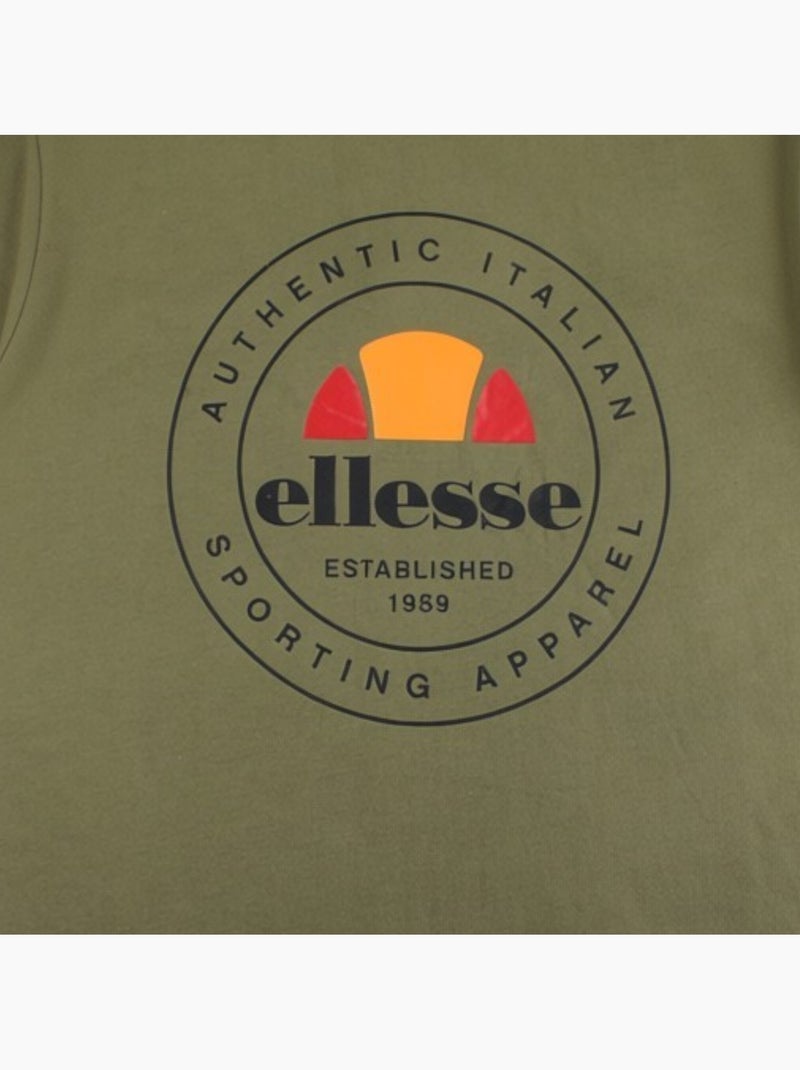 Ellesse - T-shirt manches courtes homme à imprimé Kaki - Kiabi