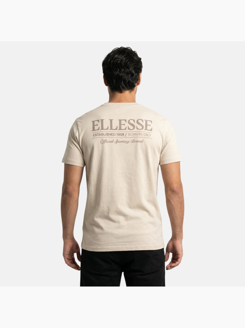 Ellesse - T-shirt manches courtes Homme Beige - Kiabi