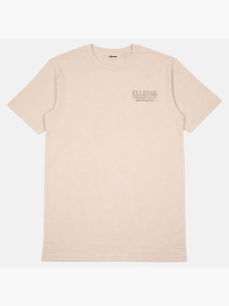 Ellesse - T-shirt manches courtes Homme Beige - Kiabi