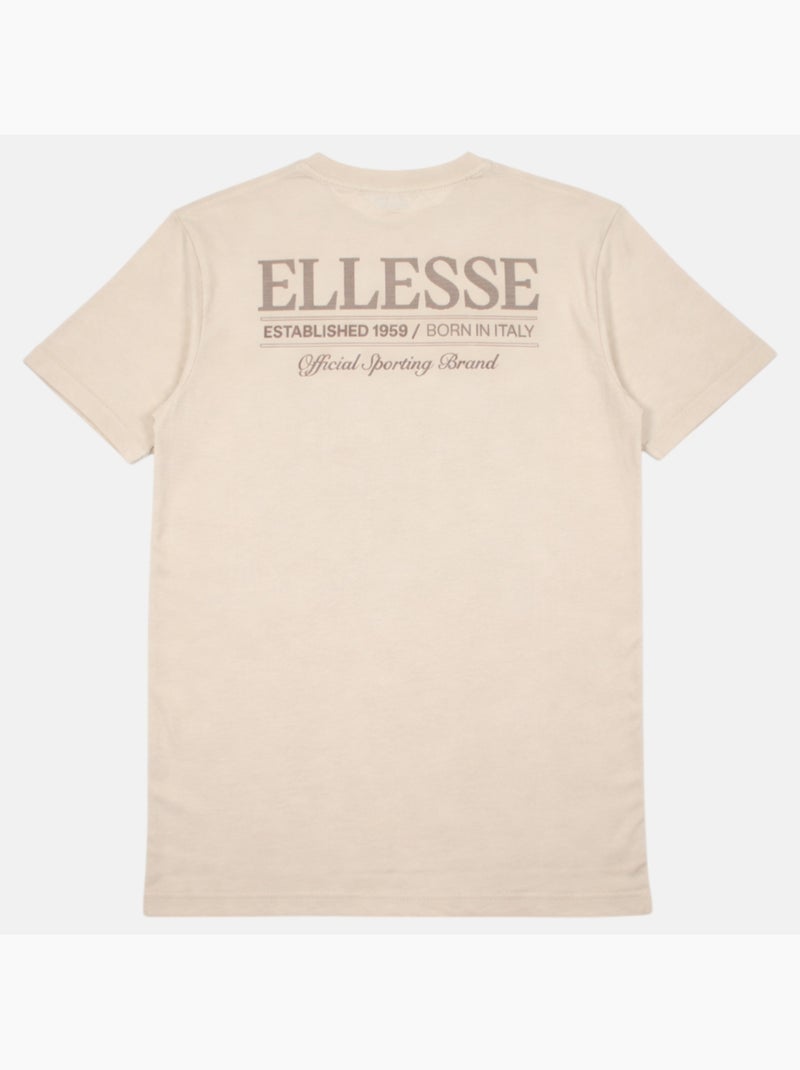 Ellesse - T-shirt manches courtes Homme Beige - Kiabi