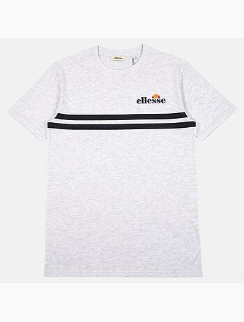 Ellesse - T-shirt manches courtes avec lignes horizontales Homme