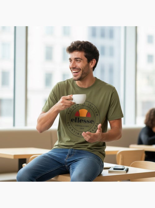 Ellesse - T-shirt manches courtes homme ? imprim? - Kiabi