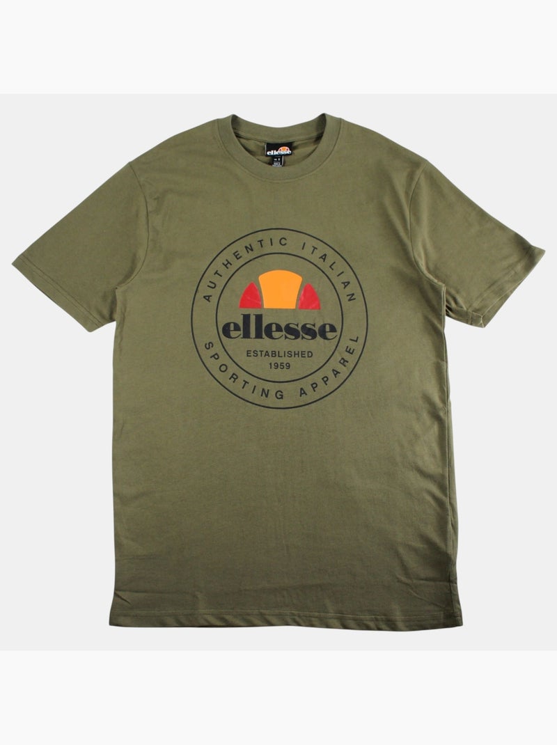 Ellesse - T-shirt manches courtes Homme Kaki - Kiabi