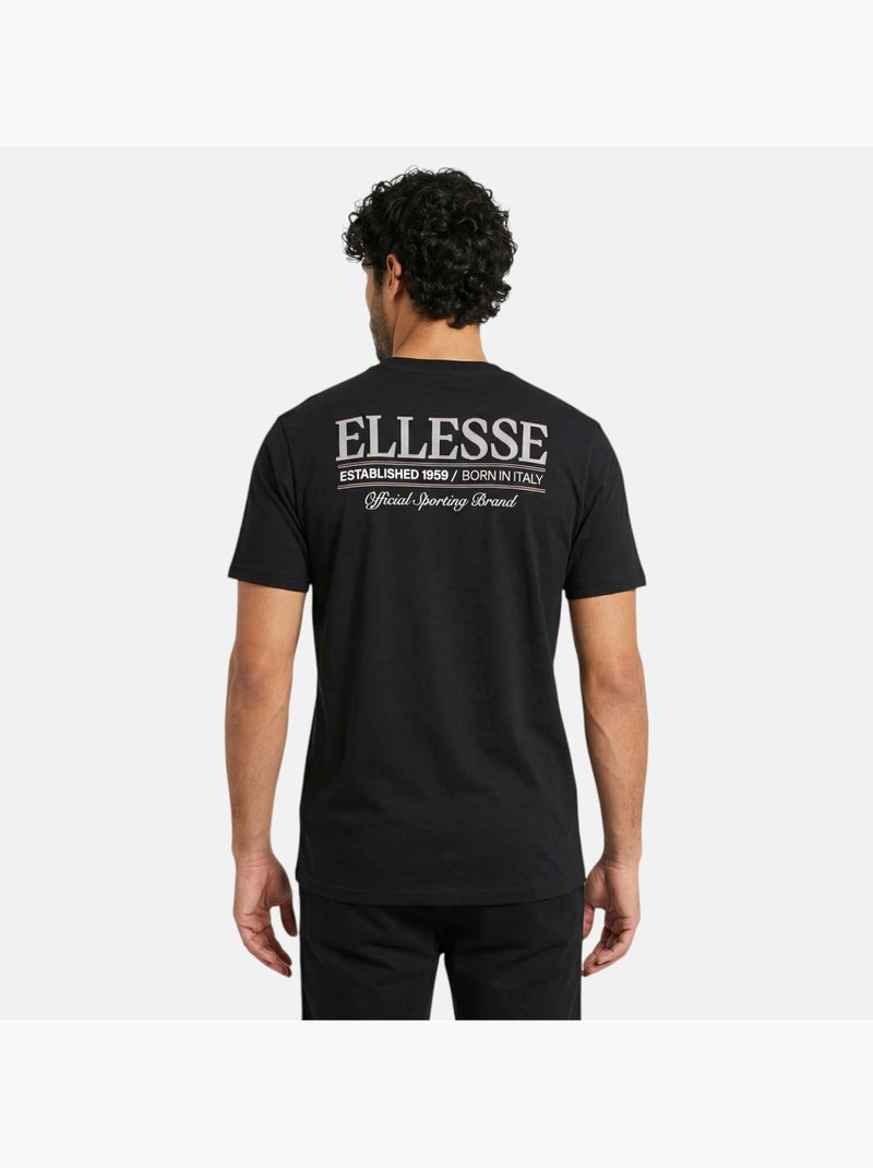 Ellesse - T-shirt manches courtes Homme Noir - Kiabi