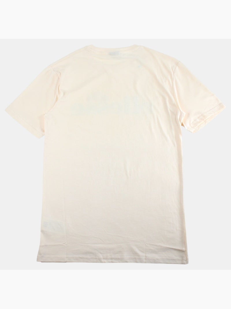 Ellesse - t-shirt manches courtes imprimé, col rond Blanc - Kiabi