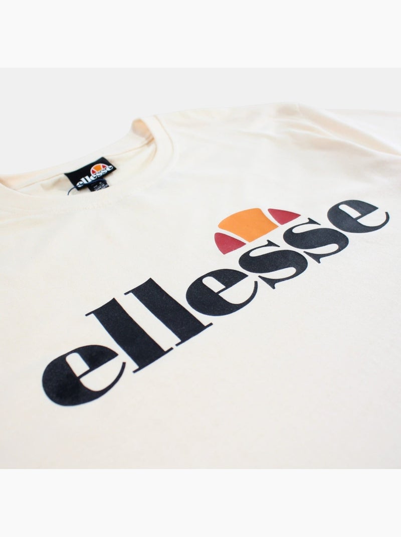 Ellesse - t-shirt manches courtes imprimé, col rond Blanc - Kiabi