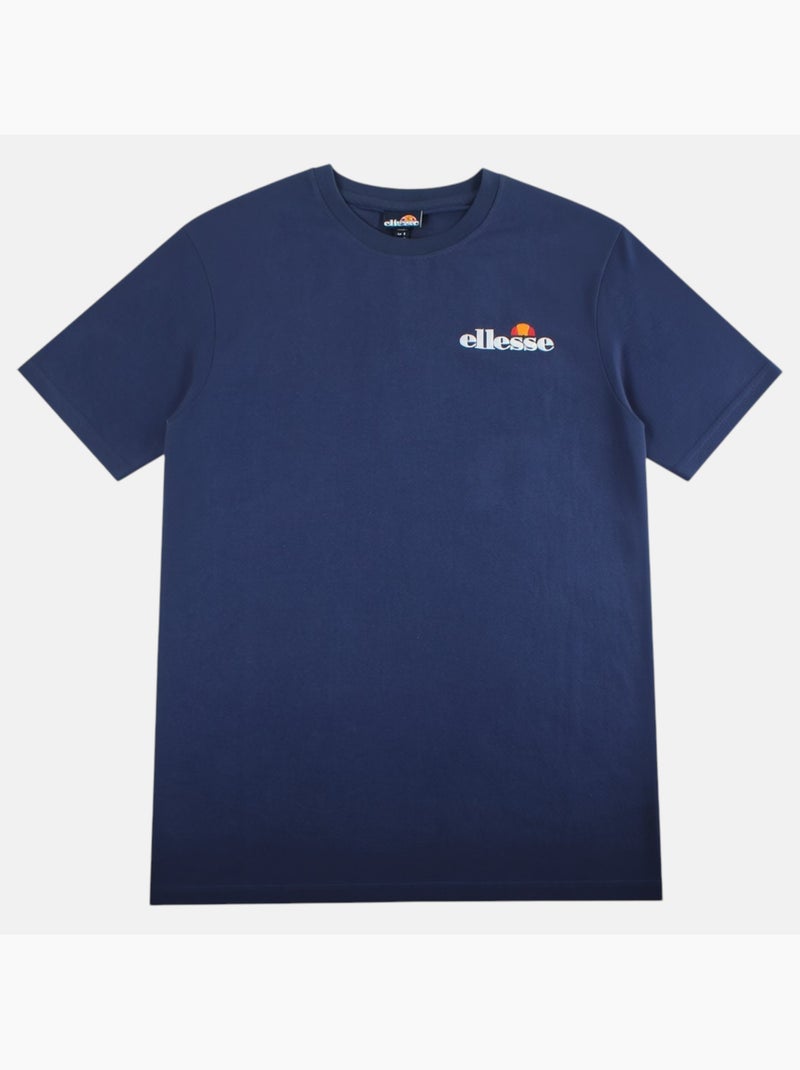 Ellesse - t-shirt manches courtes imprimé, col rond Bleu marine - Kiabi