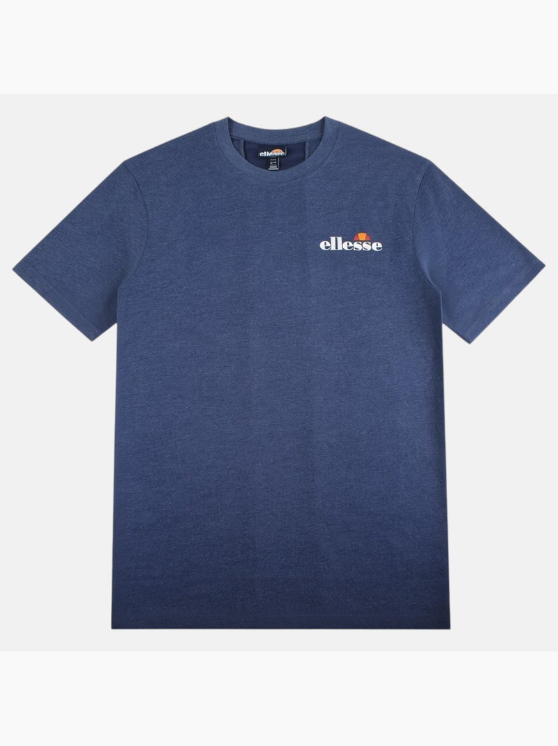 Ellesse - t-shirt manches courtes imprimé, col rond Bleu marine - Kiabi