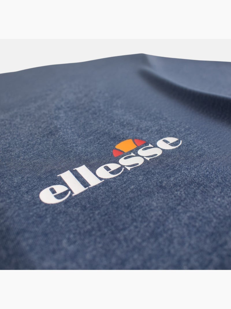 Ellesse - t-shirt manches courtes imprimé, col rond Bleu marine - Kiabi