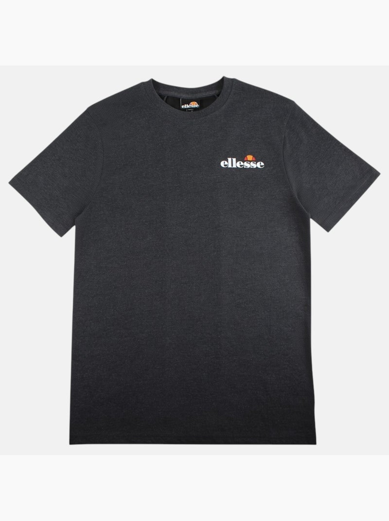Ellesse - t-shirt manches courtes imprimé, col rond Gris - Kiabi