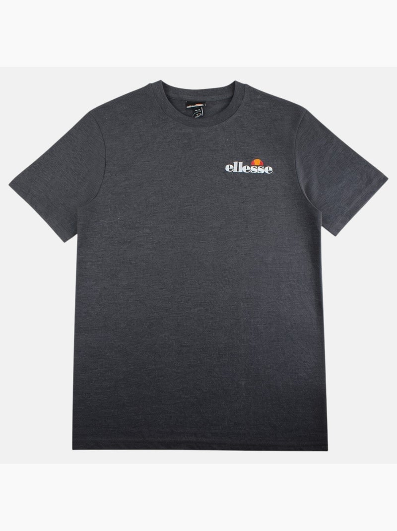 Ellesse - t-shirt manches courtes imprimé, col rond Gris - Kiabi