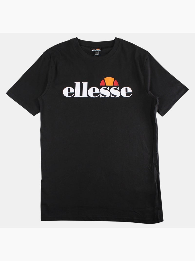 Ellesse - t-shirt manches courtes imprimé, col rond Noir - Kiabi