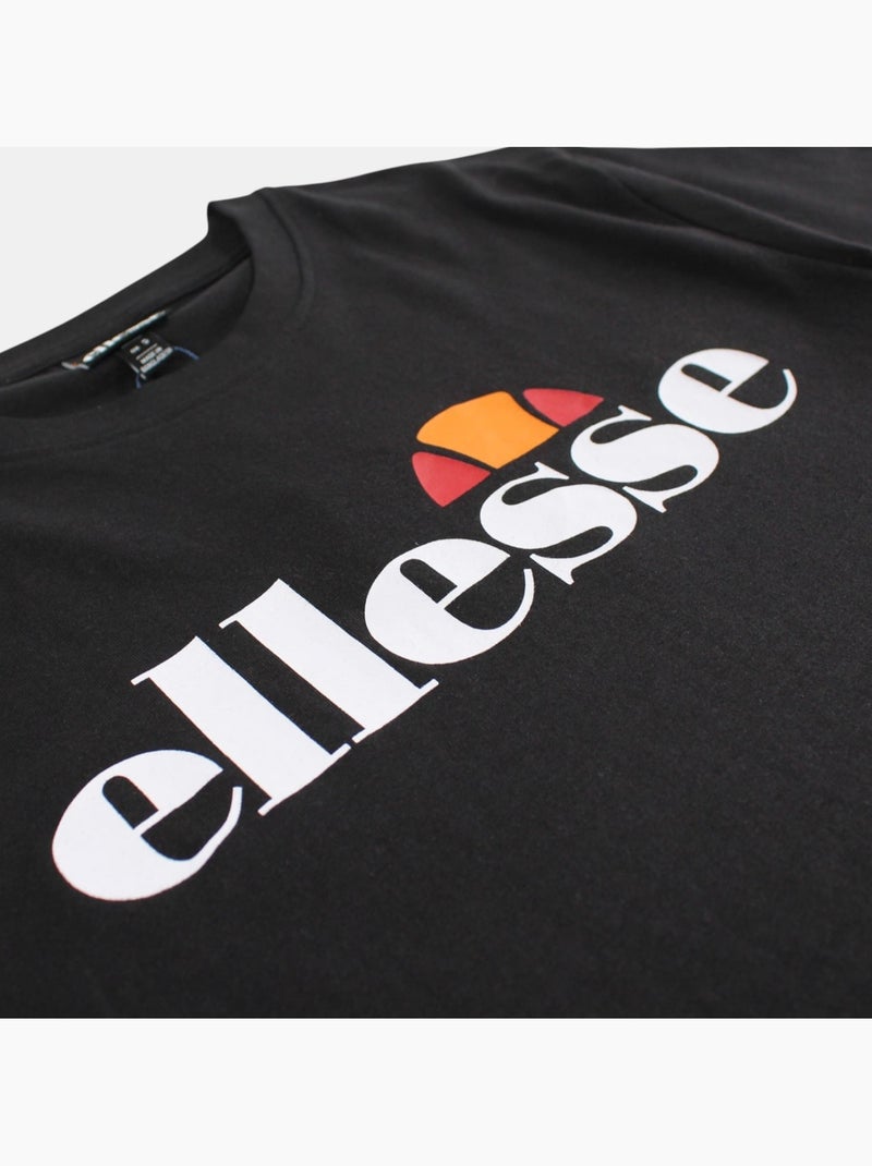 Ellesse - t-shirt manches courtes imprimé, col rond Noir - Kiabi