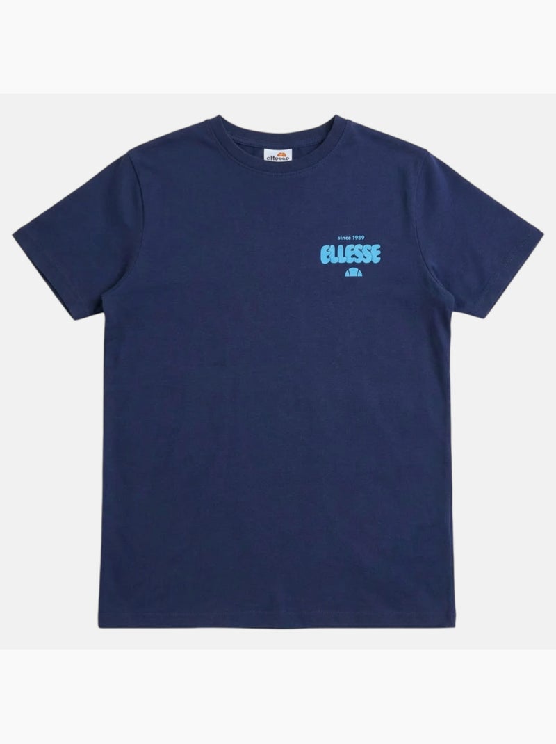 Ellesse - Tee shirt femme manches courtes Bleu marine - Kiabi