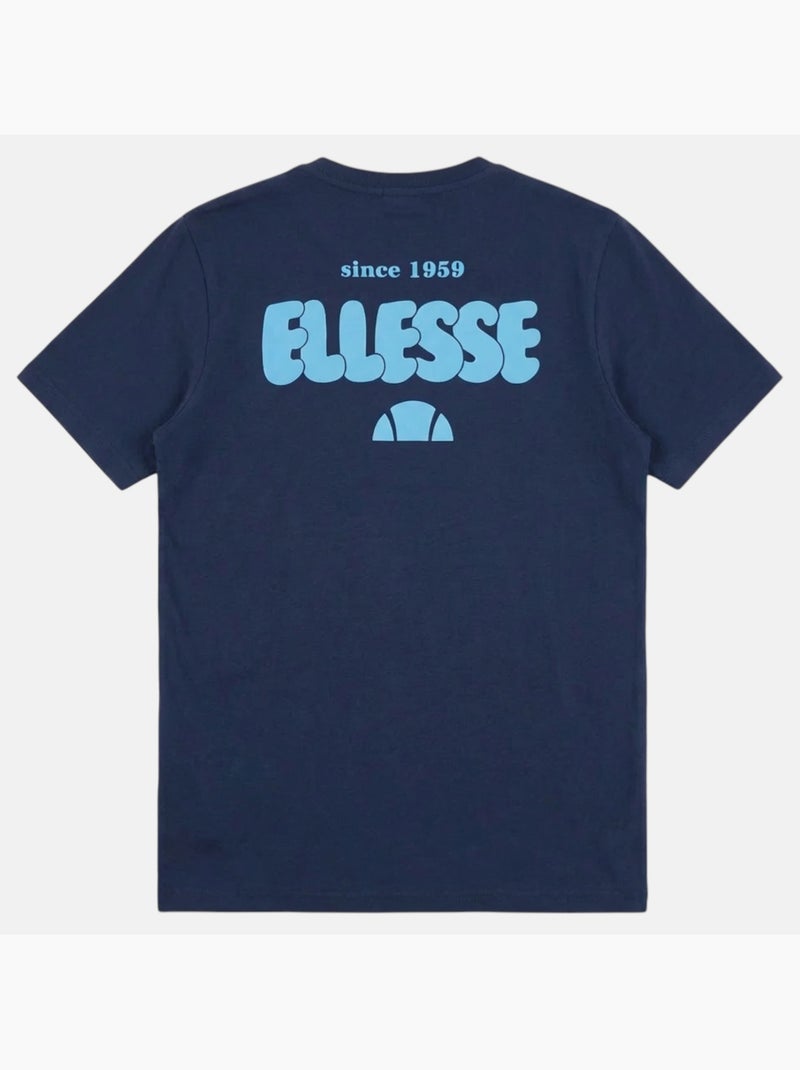 Ellesse - Tee shirt femme manches courtes Bleu marine - Kiabi