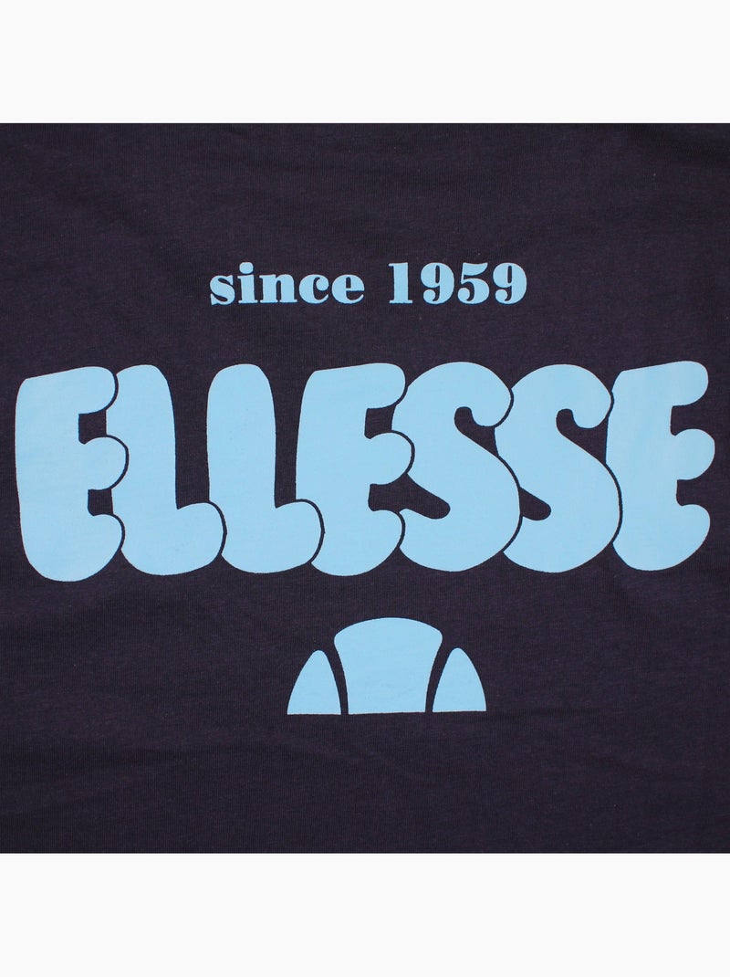Ellesse - Tee shirt femme manches courtes Bleu marine - Kiabi