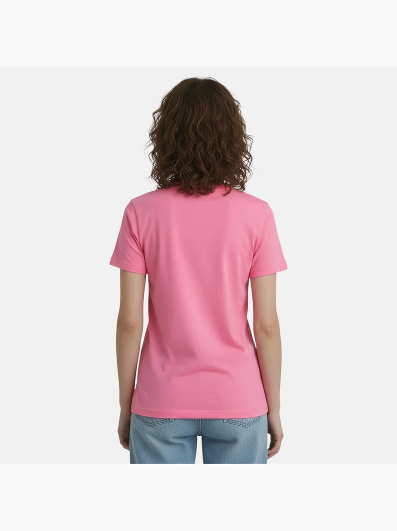 Ellesse - Tee shirt femme manches courtes Rose - Kiabi